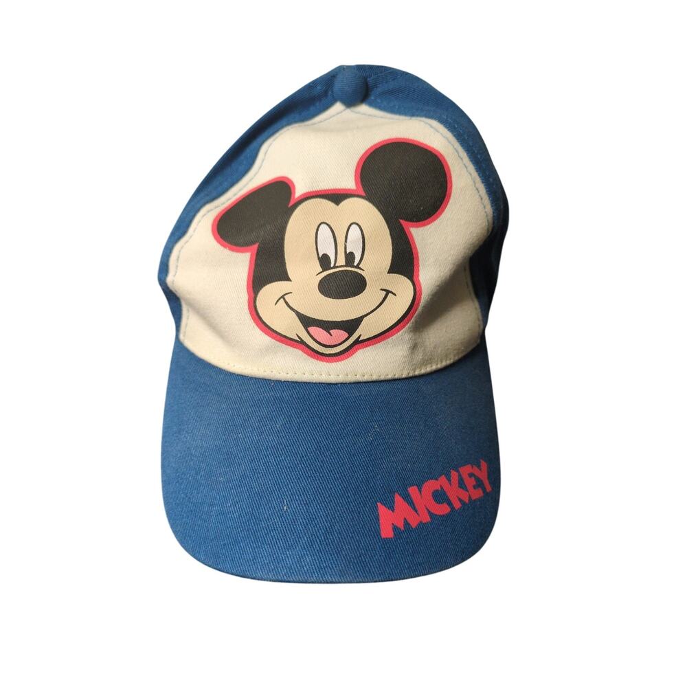 Disney Childrens Boys Mickey Mouse Baseball Hat Blue and White